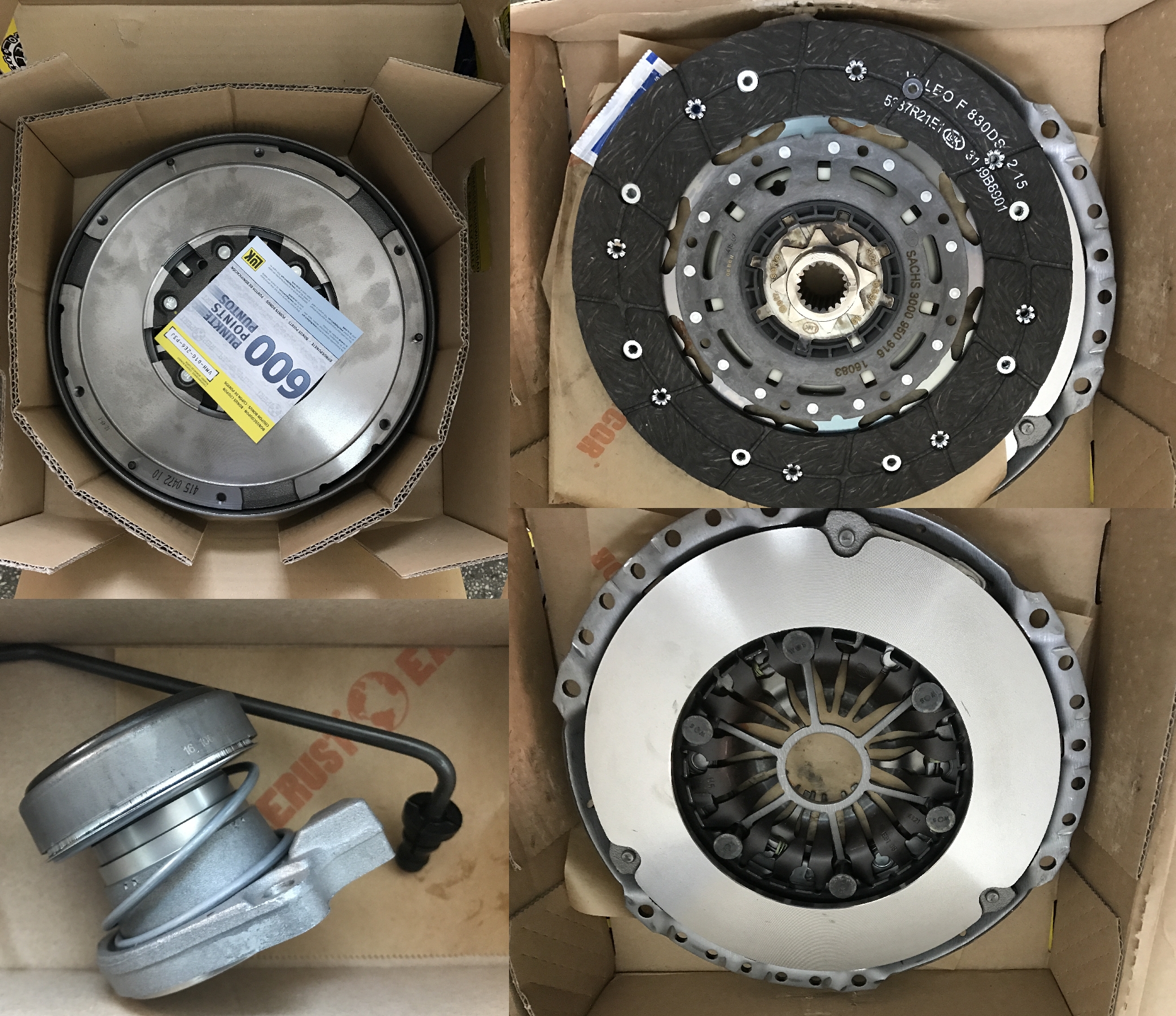 Kit ambreiaj complet Opel Meriva B 1.7 LUK A17DTC A17DTJ A17DTR